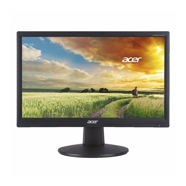 Monitor LED Acer E1900HQ 18.5" resolución 1366 X 768 Vga HD