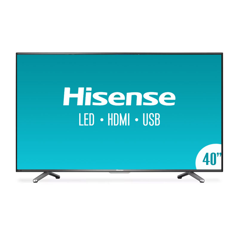 Televisión Smart TV Hisense 40" LED Full HD 40H5B Conexión Wi-Fi