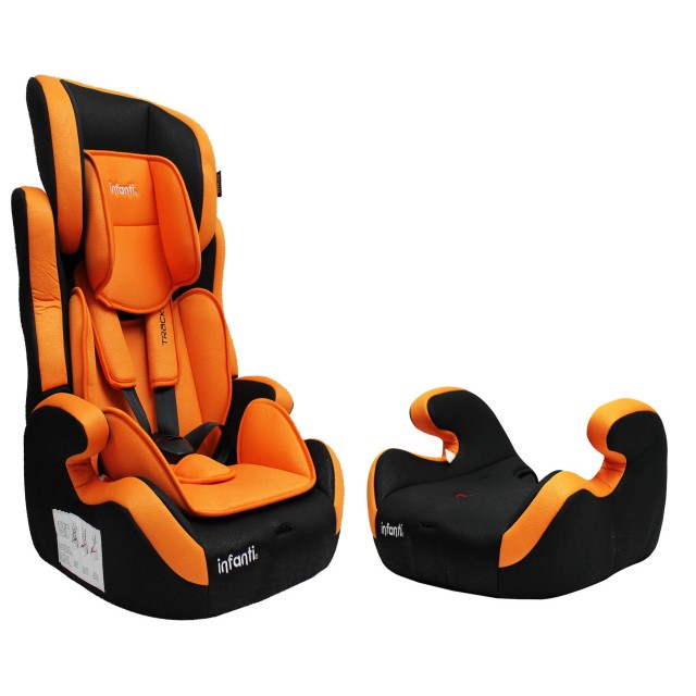Autoasiento Tipo Booster Black & Orange