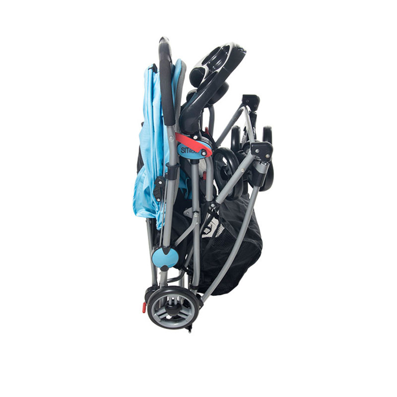 Carriola Mecedora Sit & Rock Black/Blue