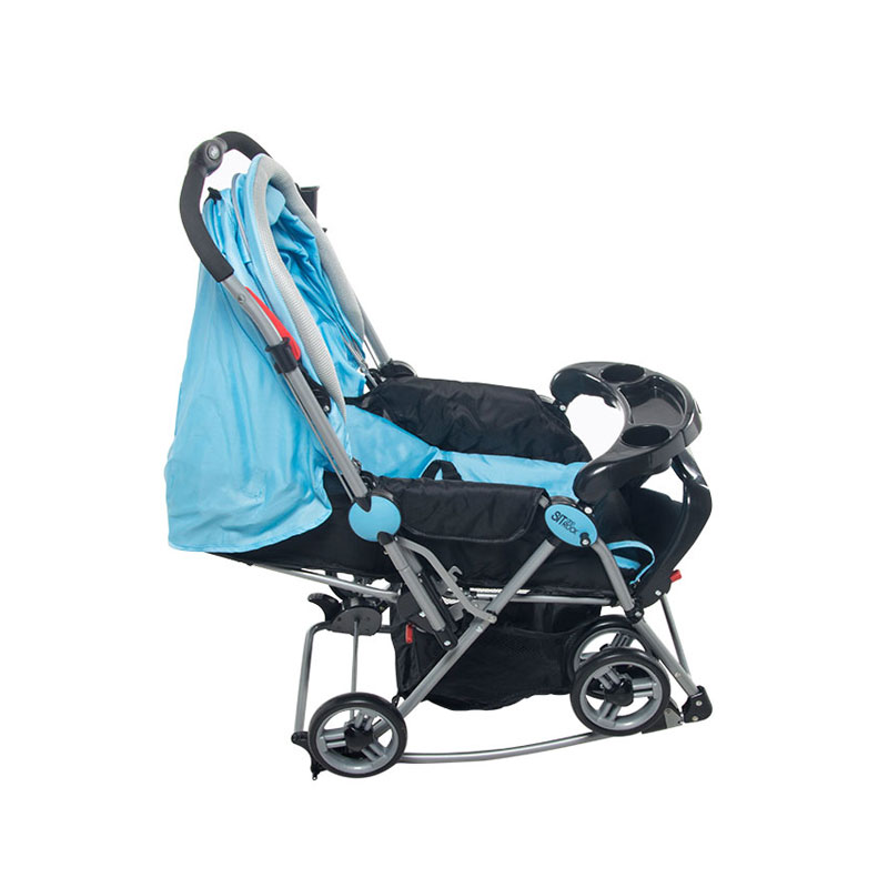 Carriola Mecedora Sit & Rock Black/Blue