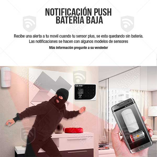 Alarma Gsm Alerta Vigilancia Wifi X App Seguridad Casa 5s