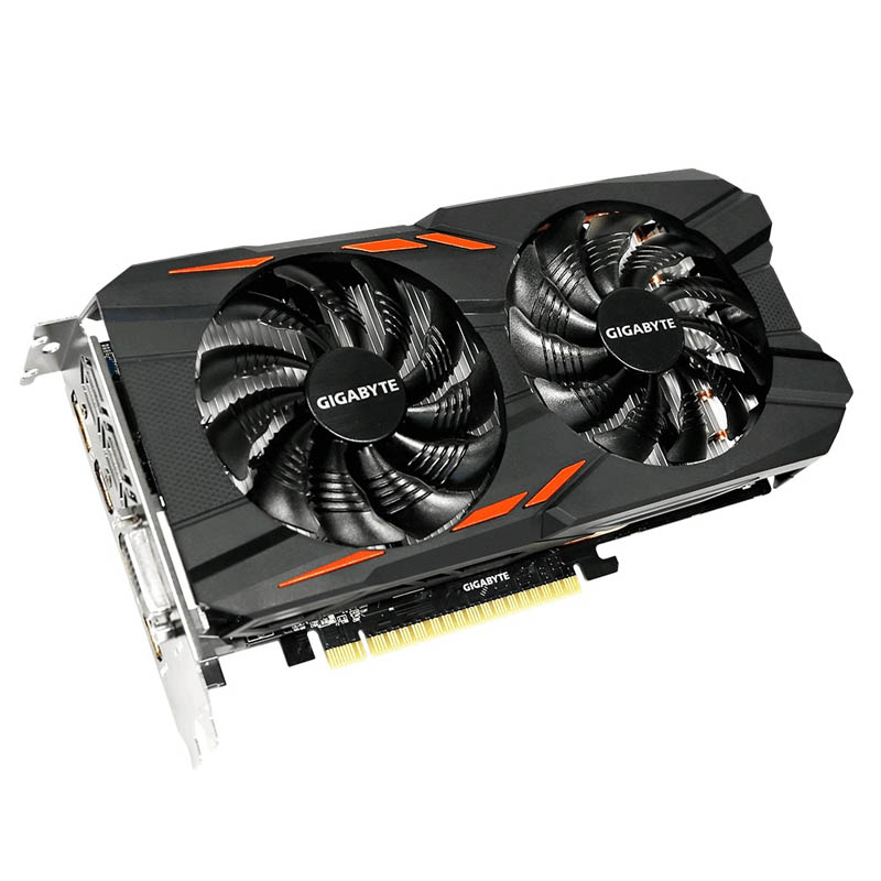 Tarjeta De Video GIGABYTE GV-N1050WF2OC-2GD