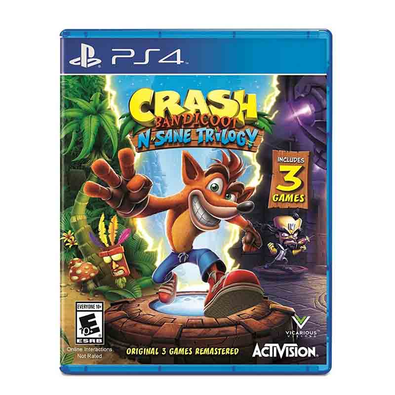 PS4 Juego Crash N Sane Trilogy Para PlayStation 4