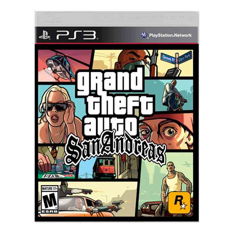 PS3 Juego Grand Theft Auto San Andreas Para PlayStation 3
