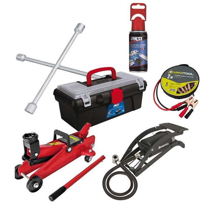 Kit Herramientas Aksi Para Auto6 Pzas