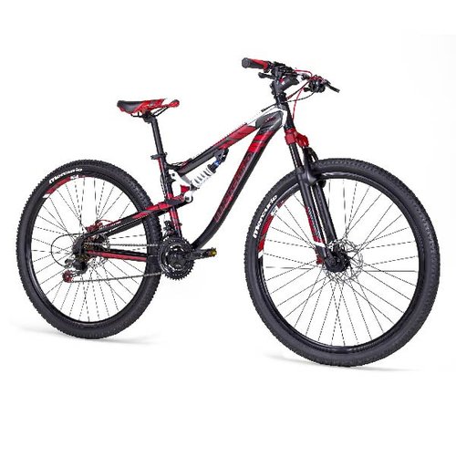 Bicicleta Mercurio Expert Dh Rodada 29 Aluminio 21 Vel 2018-Rojo