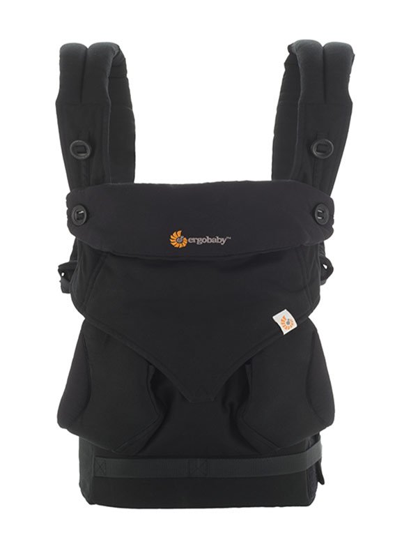 Canguro Four Position 360 Collection Pure Black Ergobaby