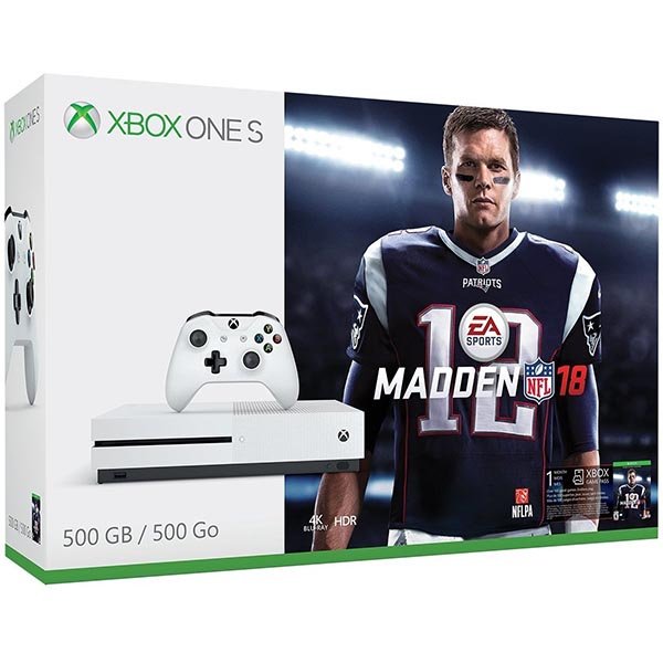 Xbox One S con disco duro 500 GB y Madden NFL 18