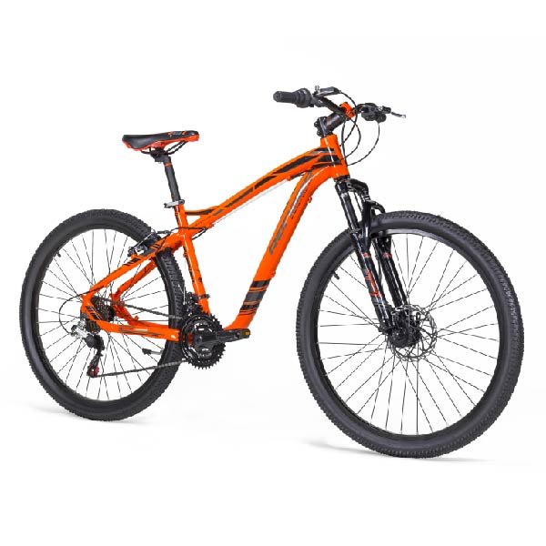 Bicicleta Mercurio Ranger Rodada 26 Aluminio 21 Vel 2018-Naranja