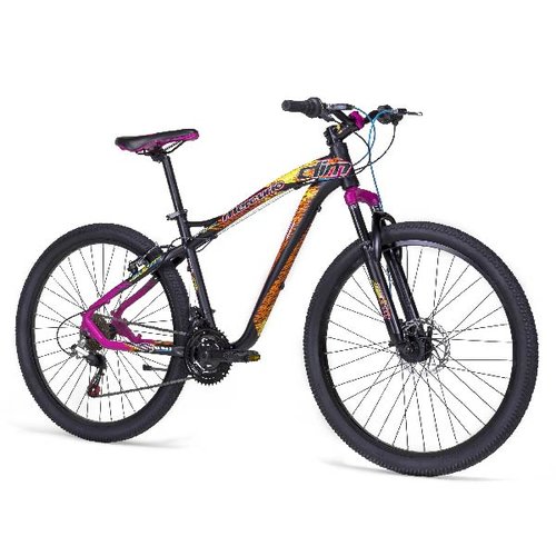 Bicicleta Mercurio Ranger Dim Rodada 26 Aluminio 21 Vel 2018-Rosa