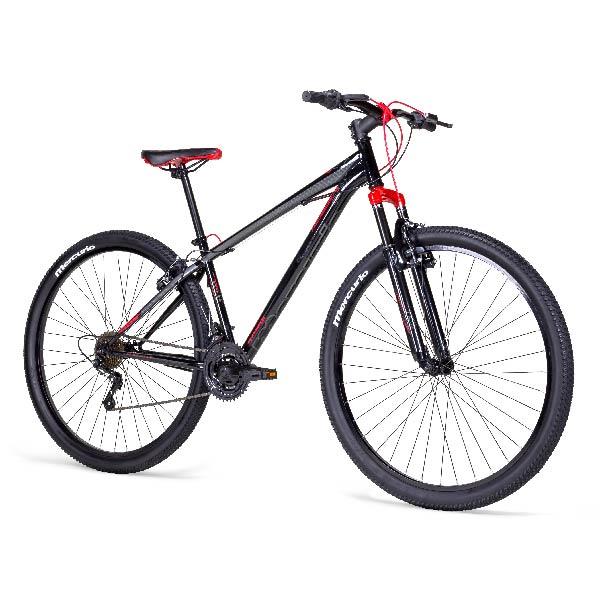 Bicicleta Mercurio Kaizer Rodada 29 C/suspensión 21 Vel 2018-Rojo