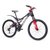 Bicicleta Mercurio Kaizer Dh Rodada 26 Doble Suspensión 2018-Rojo