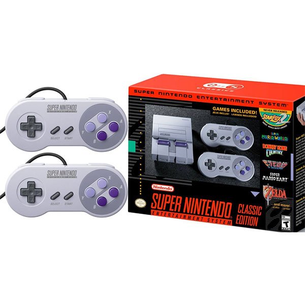 Consola Super Nintendo Entertainment System Classic Mini