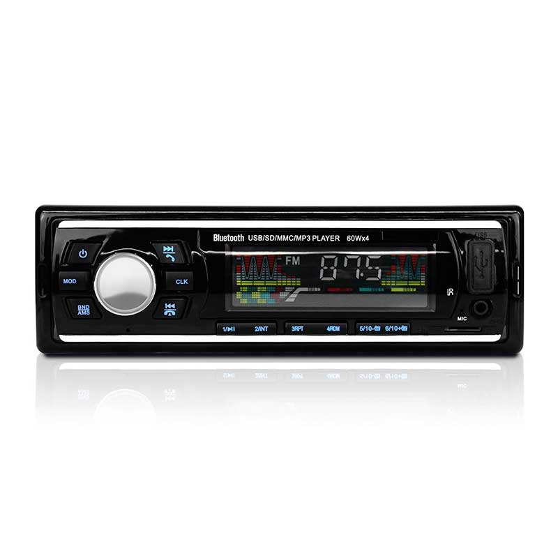 Autoestereo Bluetooth Mp3 Zonar BT-7201 Usb Sd Aux Radio Fm Control Remoto