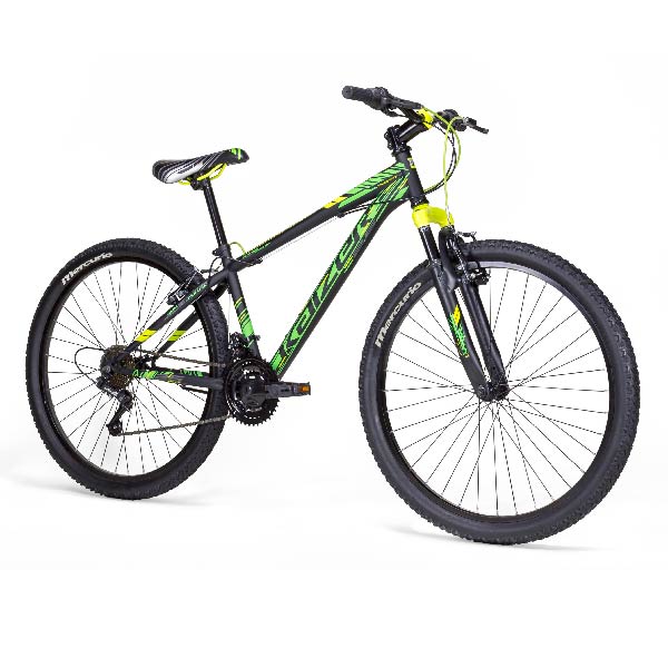 Bicicleta Mercurio Kaizer Rodada 26 C/suspensión 21 Vel 2018-Verde