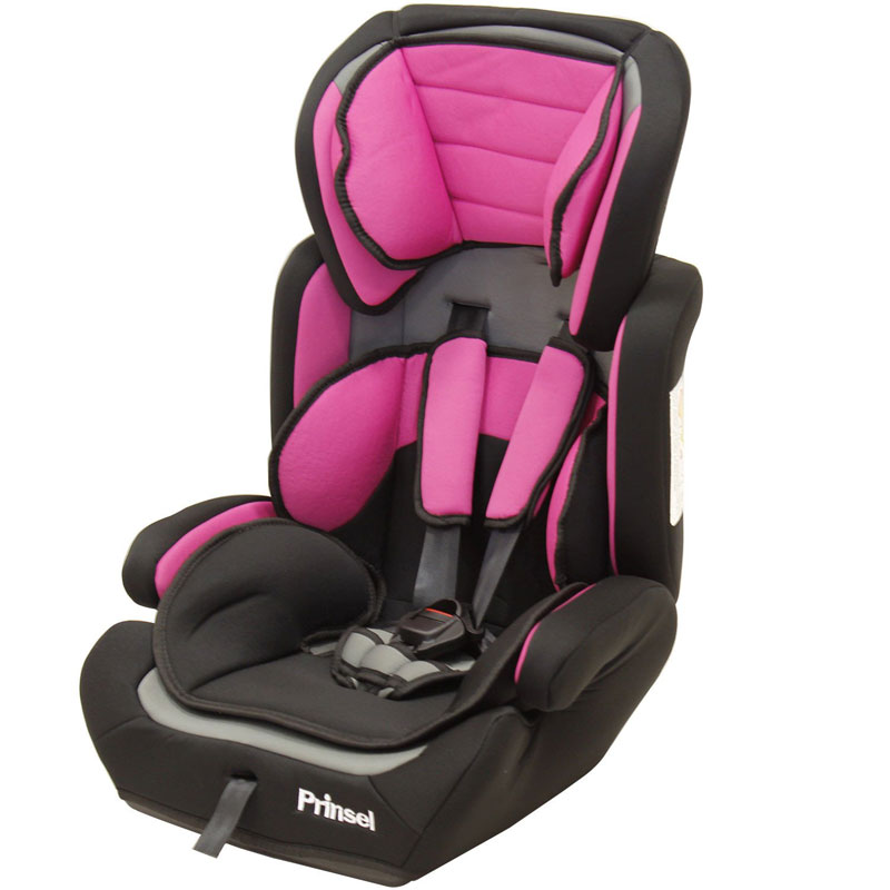 Autoasiento Silla Auto Bebe Rosa Gti Prinsel Carro Seguro