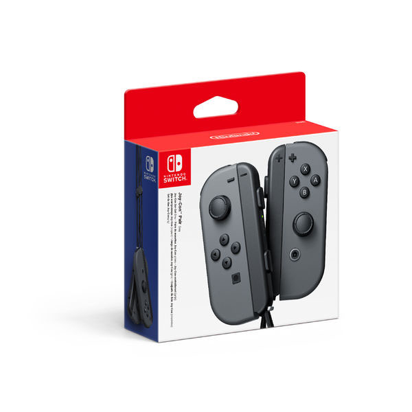  Set de 2 controles Joy-Con grises para Nintendo Switch