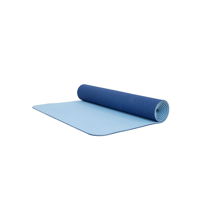 Tapete De Yoga / Yoga Mat 6mm  Bodyfit Bf-ym06tx-az Azul
