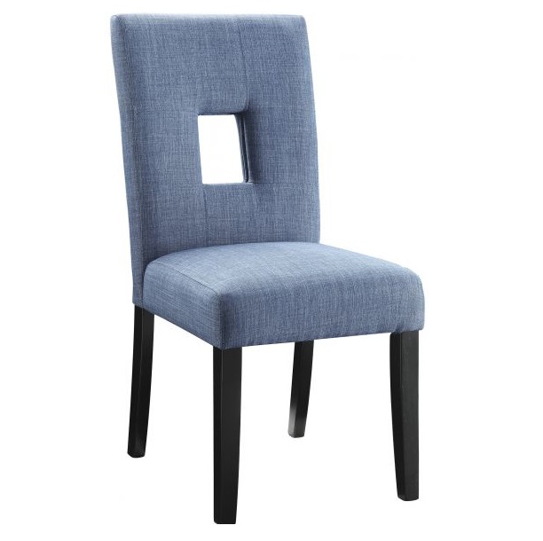Set de 2 silla para comedor, azul - Coaster 106654