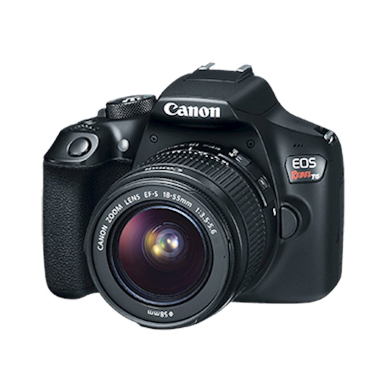 Cámara Dslr Canon Eos Rebel T6 Con 2 Lentes 18 55 y 75 300 Wifi Nfc Gratis Maleta Y Memoria