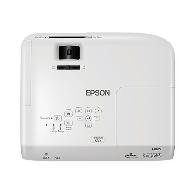 Proyector Epson PowerLite S39 3LCD SVGA 800x600 3300 Lúmenes