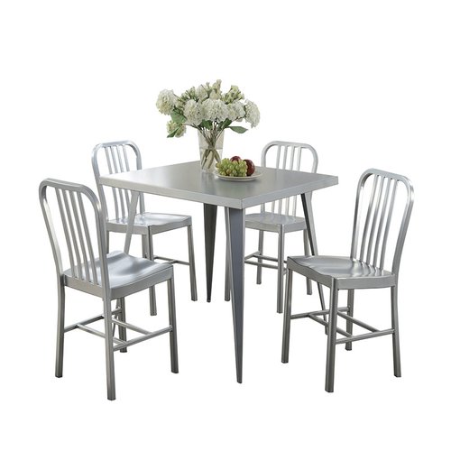 Comedor, Set de 5 piezas, 1 mesa con 4 sillas - Coaster 107371