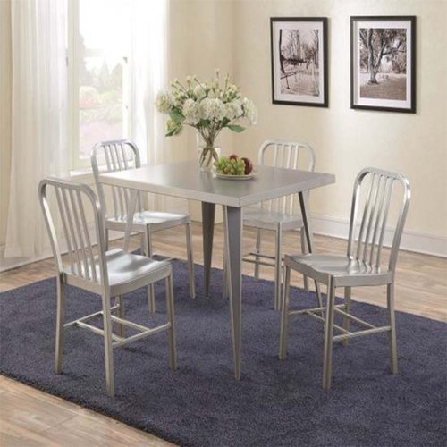 Comedor, Set de 5 piezas, 1 mesa con 4 sillas - Coaster 107371