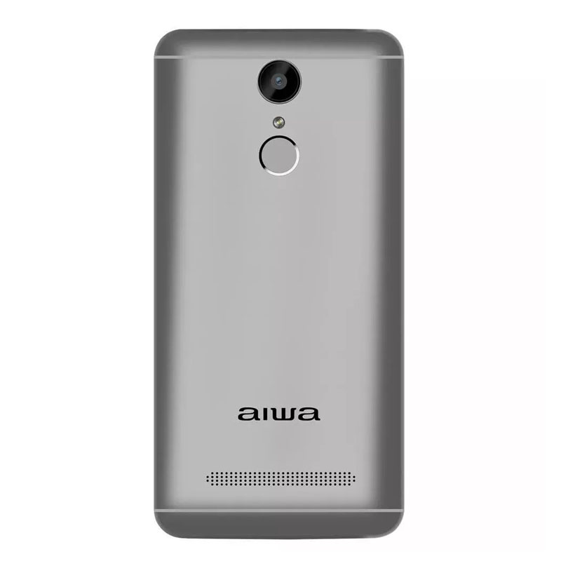 Smartphone Aiwa Z9 Plata Pantalla 5" Android 7.0 Memoria RAM 1GB ROM 16GB Lector De Huellas