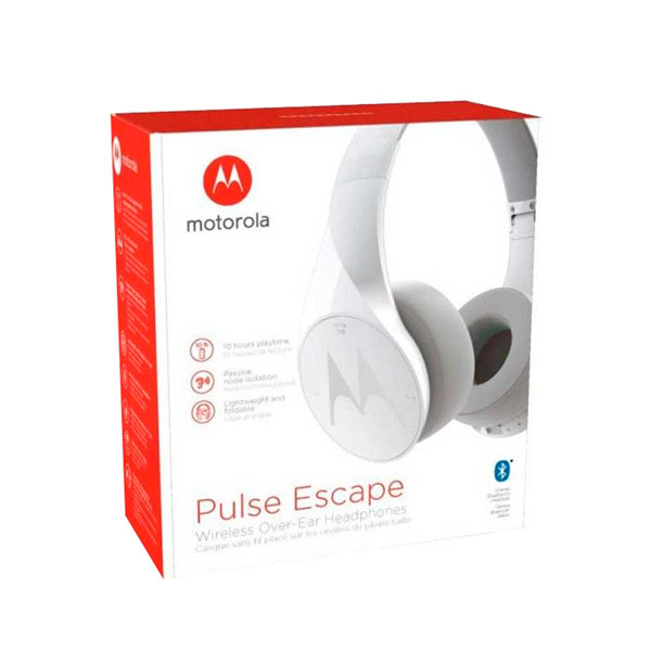 AUDIFONOS TIPO DIADEMA BLUETOOTH MOTOROLA PULSE ESCAPE BLANCO M15MOPULESB BLANCO