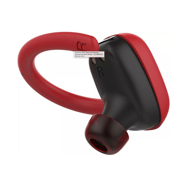 AUDIFONOS SPORT MOTOROLA BLUETOOTH INALAMBRICOS MOTO STREAM ROJO M15MOSTRERJ ROJO