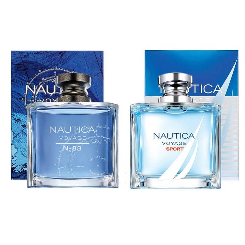 Paquete 2 Perfumes Nautica Voyage N-83 + Voyage Sport 100ml