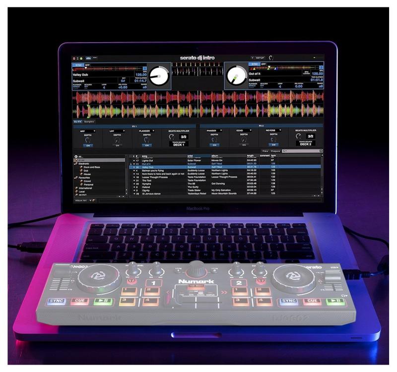 NUMARK DJ2GO 2 CONTROLADOR PORTATIL DE DJ