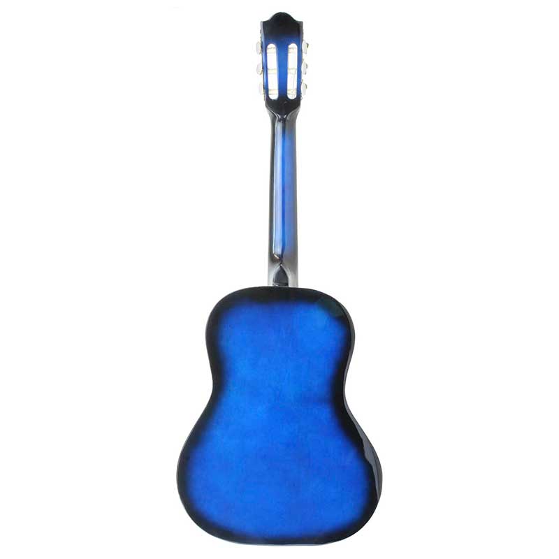 Guitarra Acustica Con Maletin Y Accesorios De Regalo - Azul