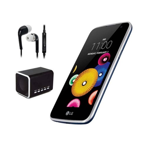 Smartphone LG K4 LTE 4.5 8GB Bocina y audífonos