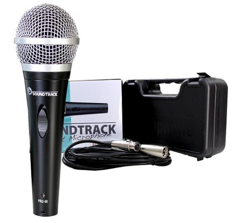 Microfono Dynamico Pro Unidireccional Soundtrack PRO-58
