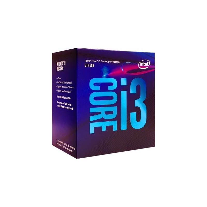 Procesador Intel Core I3 8100 8va Generación 3.6 Ghz Quad-core Lga 1151 BX80684I38100