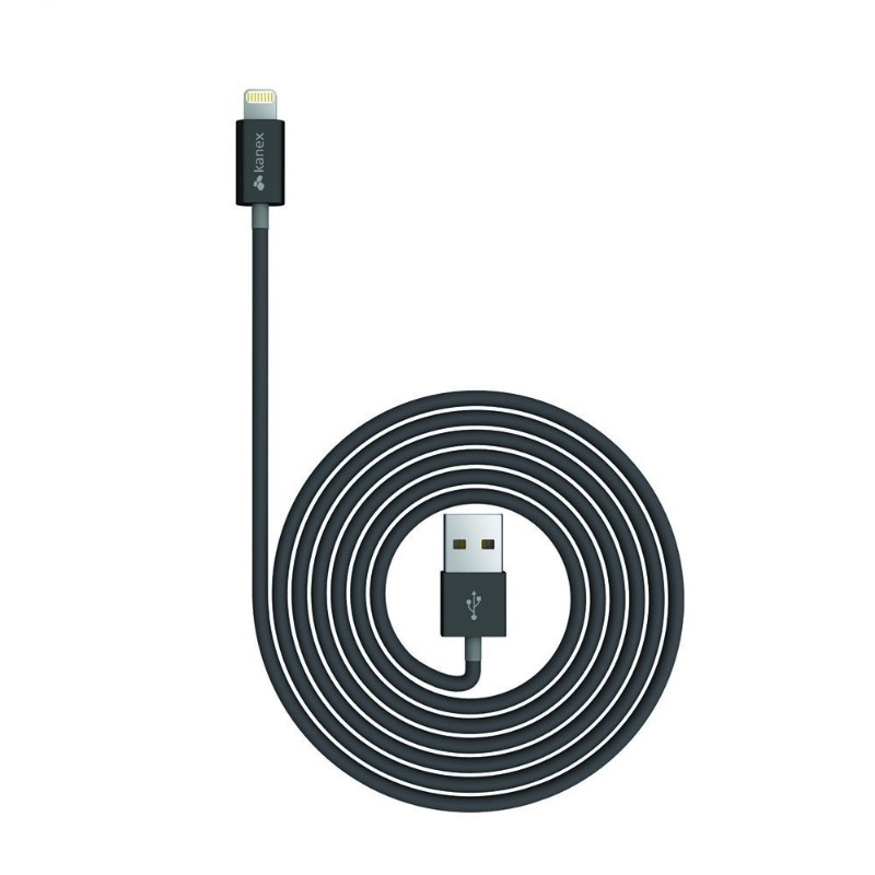 Cable Kanex Lightning ChargeSync Cable - 4 ft/1.2 m negro