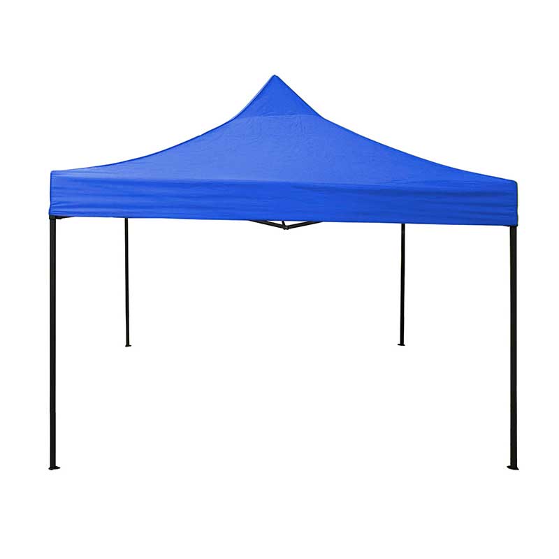 Toldo Plegable Carpa 3 X 3 Mts Mas Pared Acero Lona Impermeable - Azul