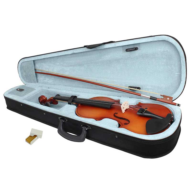 Violin 4/4 Acustico Profesional Madera Estuche Y Accesorios - Madera