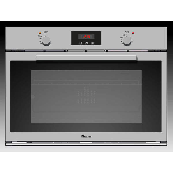 Horno a gas 80 cm Inox Tecnolam