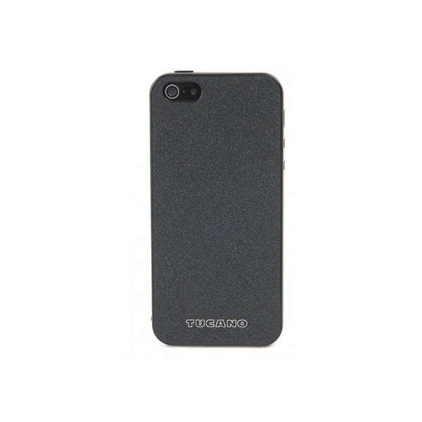 FUNDA TUCANO BRILLO PARA IPHONE 5,5S NEGRO