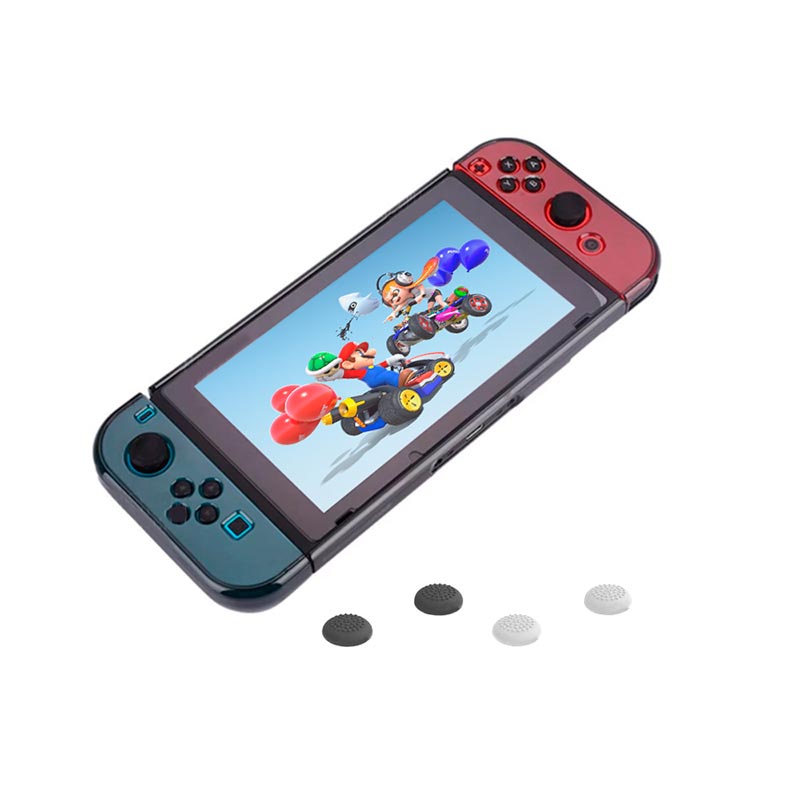 Redlemon Funda Protector Para Nintendo Switch Y Joy-Con, De Policarbonato Color Humo