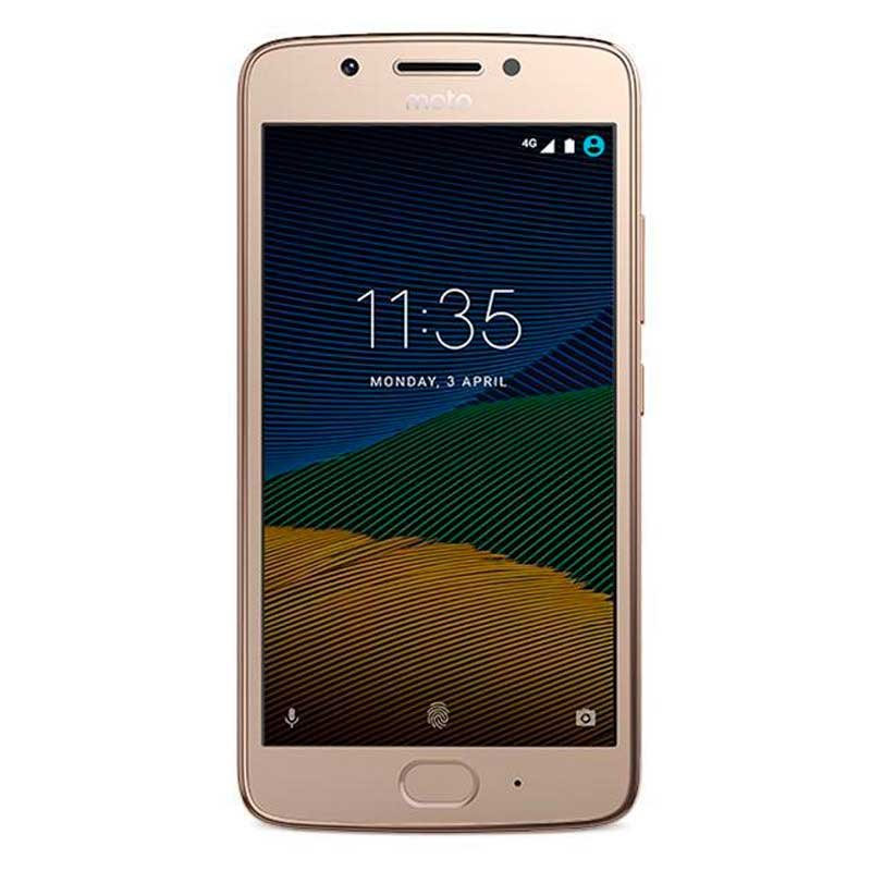 Celular Moto G5 XT1670 Color Dorado Telcel