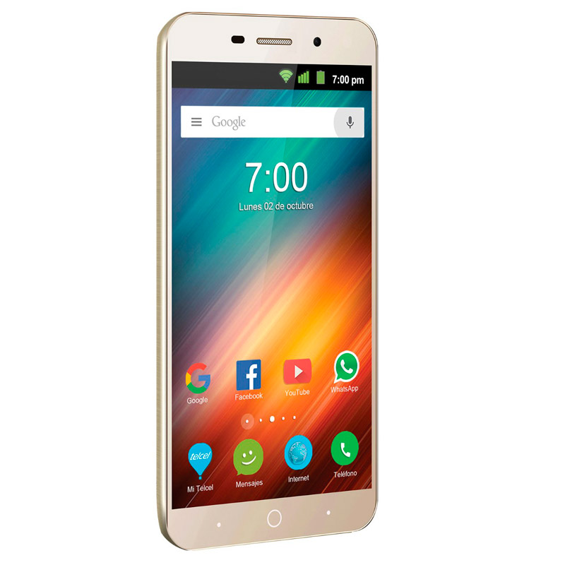 Celular ZTE Blade A602 Color Dorado Telcel