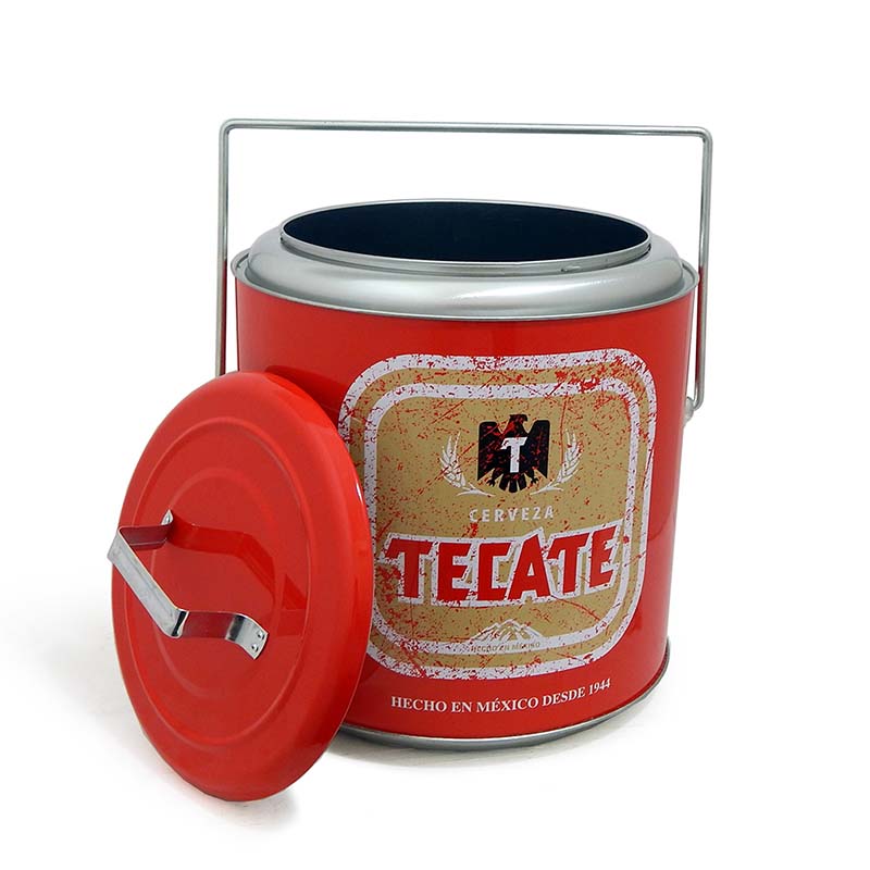 La Hielera Vintaje Colección Tecate Roja