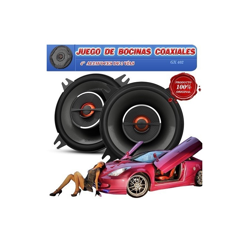 BOCINAS JBL GX-402 de 4 pulg 2 vias