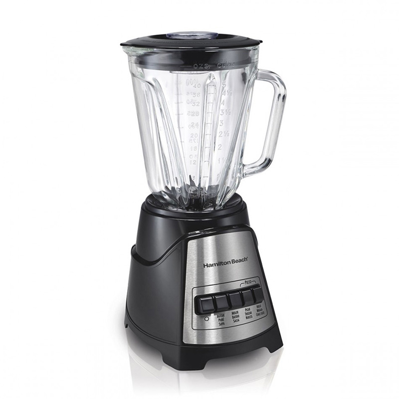 Licuadora Hamilton Beach 58148-Negro Con Plateado