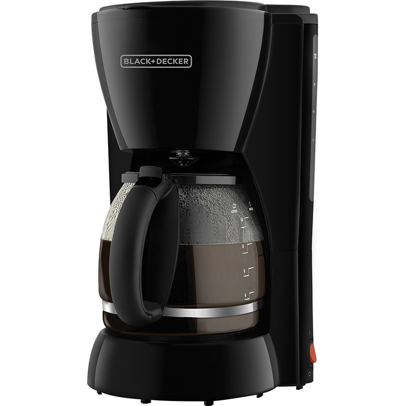 Cafetera Black And Decker 10 Tzas. Modelo DCM-1100B - Negro