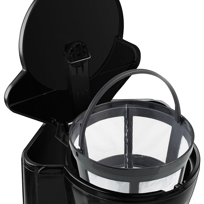 Cafetera Black And Decker 10 Tzas. Modelo DCM-1100B - Negro